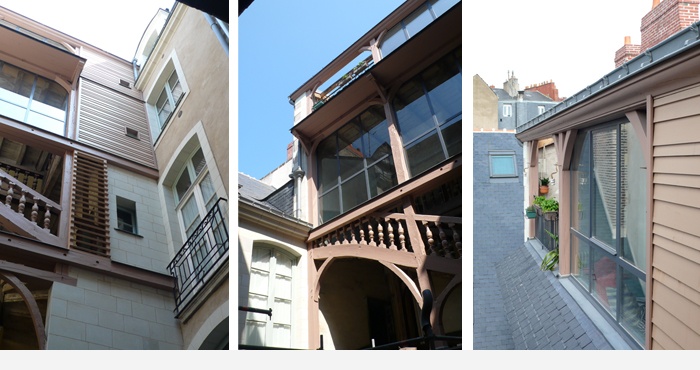 Restauration des façades et toitures sur cour - 3, place de la Bourse - (…)