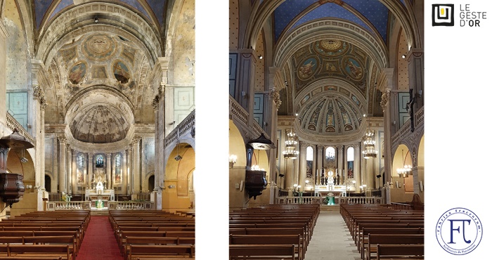 Restauration des intérieurs de la Cathédrale St Jean-Baptiste à Alès (…)