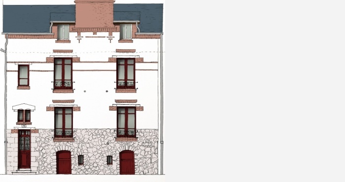 Réhabilitation d'un immeuble des années 1930 à Montargis (45)