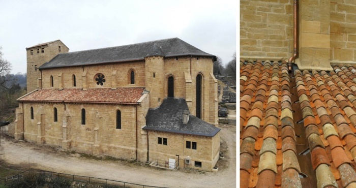 Restauration des toitures et des façades de l'église de Sainte Agathe (…)