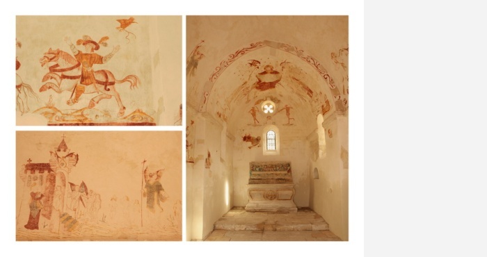 Restauration des fresques de la chapelle du Vieux astre de Sepvigny (55)