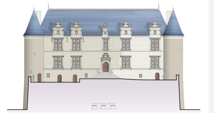 Château XV°- XVII° s. (CMH) Vienne