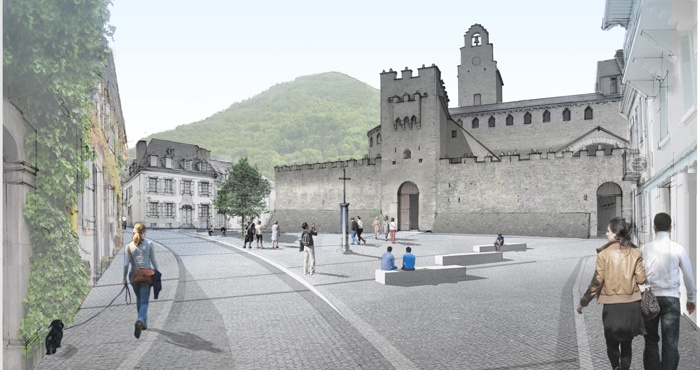 Luz-Saint-Sauveur, aménagement de la place, concours, avec ATP (...)