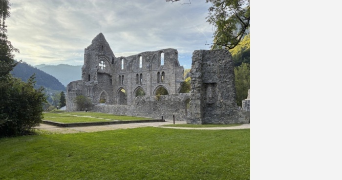 Vestiges de l'église abbatiale Sainte-Marie d'Aulps CMH