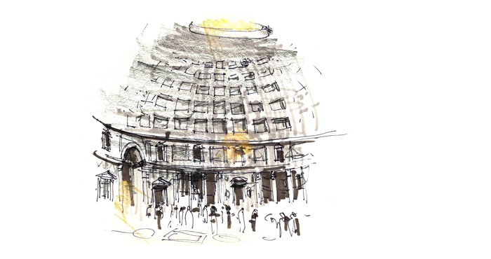 Rome - Panthéon - Août 2017