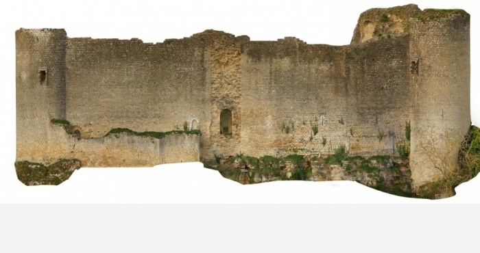 Diagnostic et restauration du château de Gençay (cl.MH)