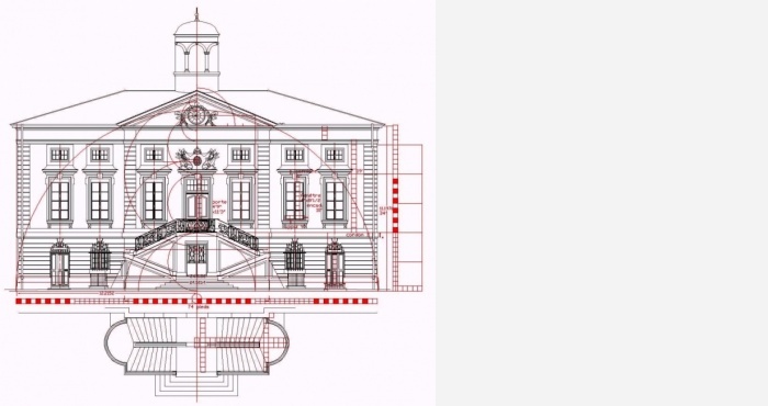 Hotel de Ville Tournus d'Emiland Gauthey analyse composition