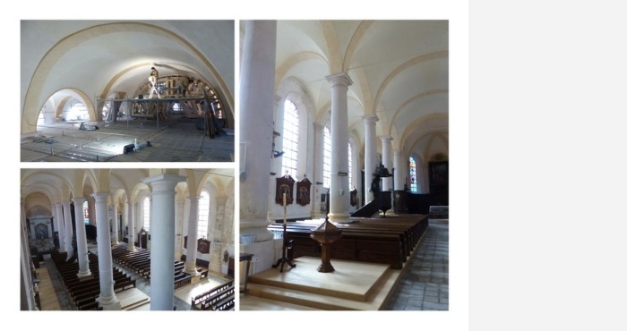 Travaux de consolidation d'urgence sur l'Eglise Saint-Pierre de (…)