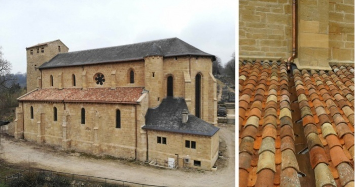 Restauration des toitures et des façades de l'église de Sainte Agathe (...)