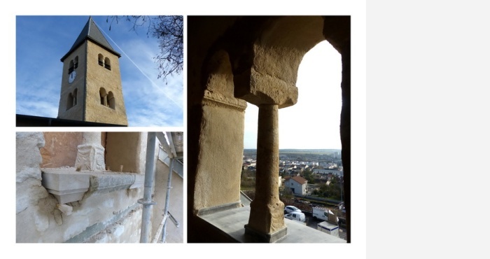 Consolidation et restauration de la tour clocher de l'Eglise (…)