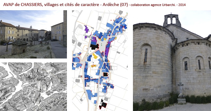 Elaboration du SPR de Chassiers en Ardèche.