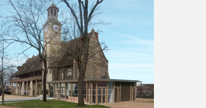 Réaménagement, extension du château de Montluçon (03). ISMH