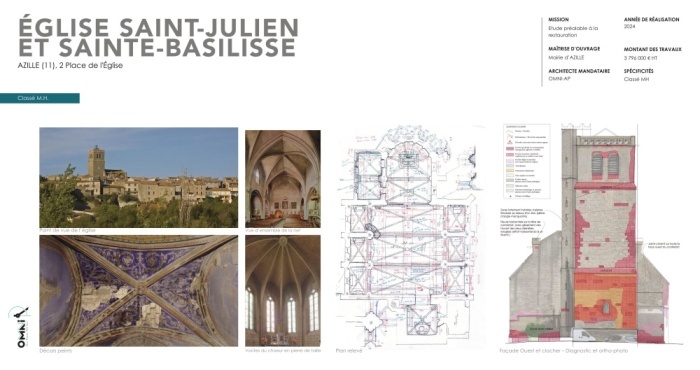 Eglise St. Julien à AZILLE