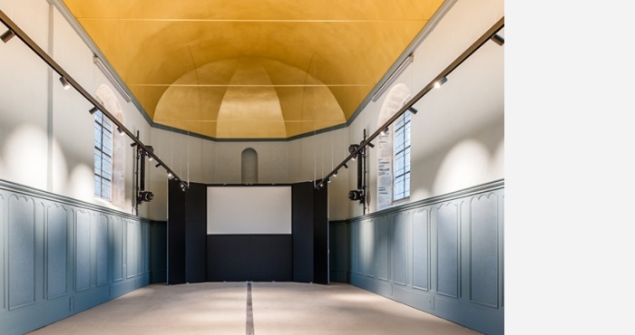reconversion d'une chapelle XVIII en salle d'expositions et de (...)