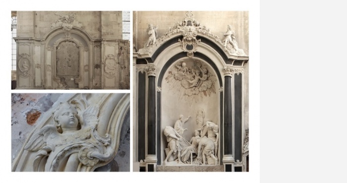 Restauration des décors et du transept du choeur de l'Abbatiale de (...)