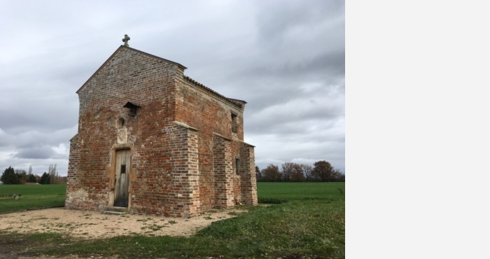 relevé chapelle d'Aigreuille - Bagé la ville