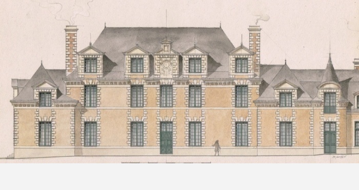 Château en Anjou - restauration - 49