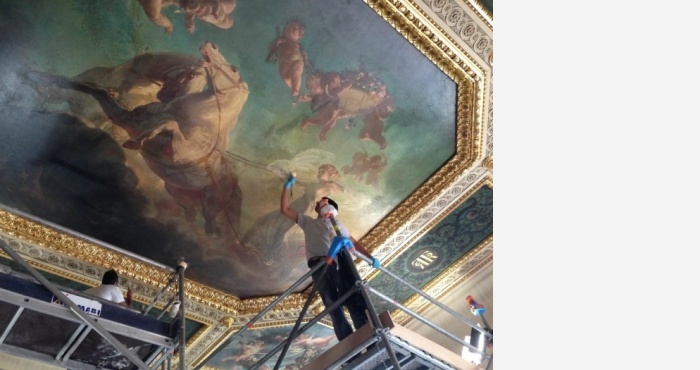 Restauration du Lever de l'Aurore-Première antichambre du palais du (…)