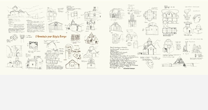 Croquis voyage AP en Arménie