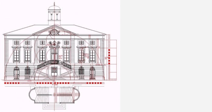Hotel de Ville Tournus d'Emiland Gauthey analyse composition
