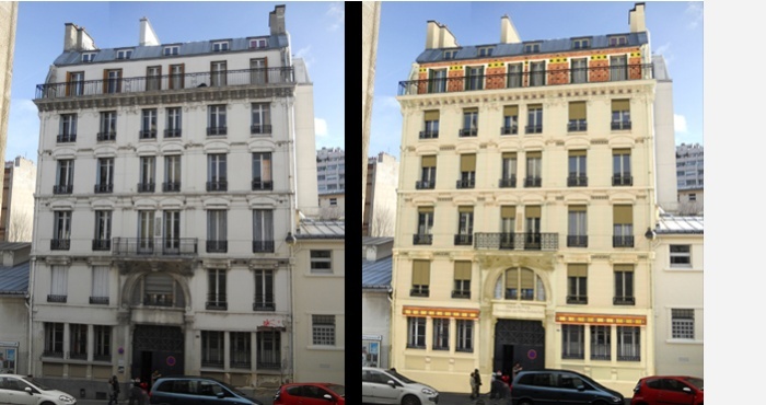 Ravalement Paris Xe - avec A. Bravaccio, AP
