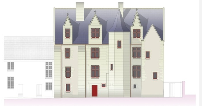 Château XIV°- XV° s. (IMH) Indre-et-Loire