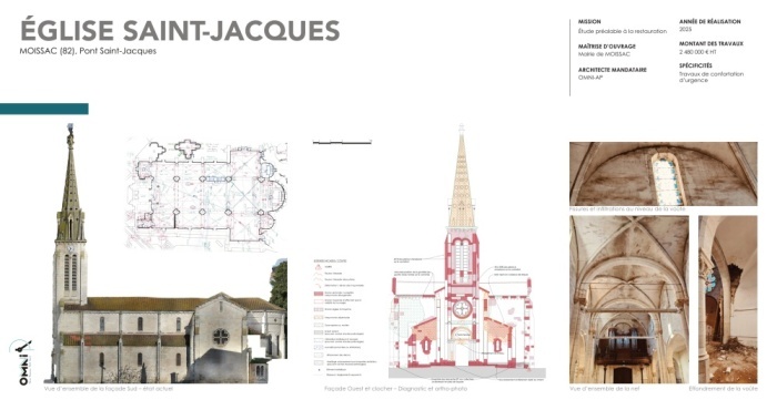 Eglise St. Jacques à MOISSAC