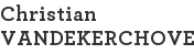 Christian VANDEKERCHOVE